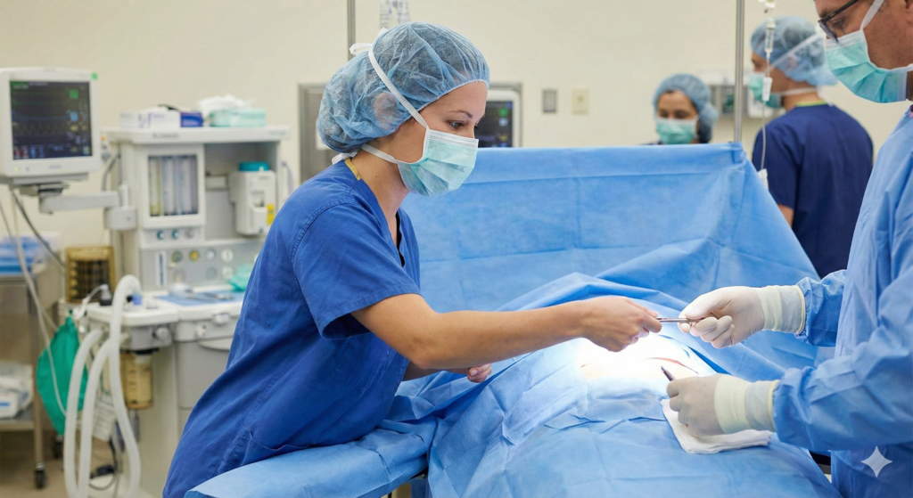 Ameliyathane Hemşiresi  (Operating Room – OR Nurse)